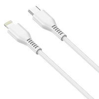 JELLICO kabel KDS-30 USB-C - Lightning PD 20W 1M Biały