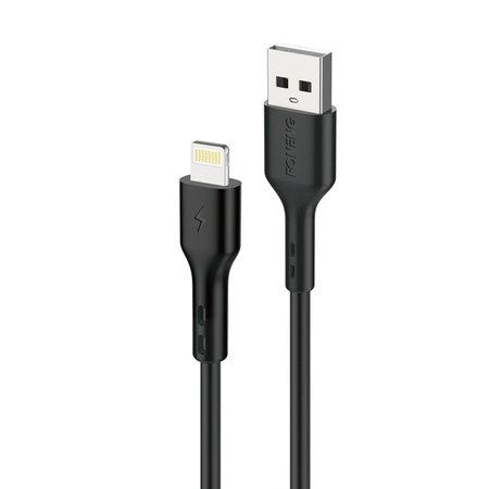 FONENG kabel X36 Lightning 2.4A 1M Czarny