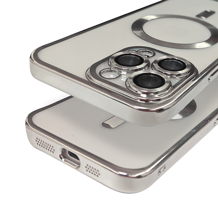 Metal Case MagS iPhone 14 Pro Silver