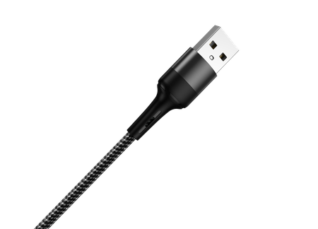 JELLICO Kabel A20 Micro USB 3.1A 1M schwarz