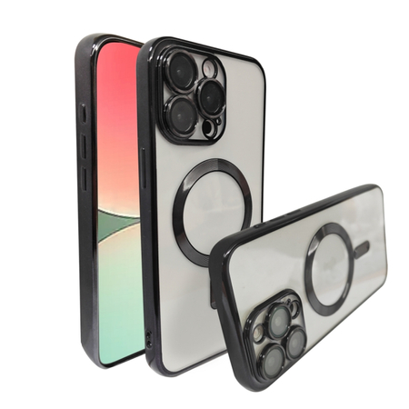 Metal Case MagS iPhone 15 Black